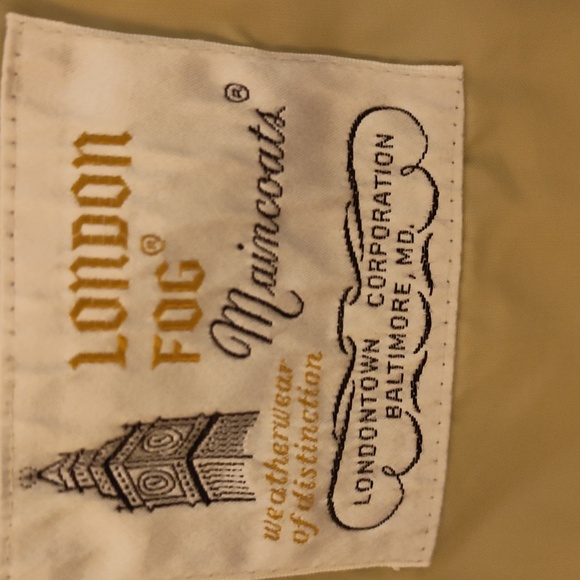 Women's London Fog Coat Tan Size 10 - Picture 9 of 10